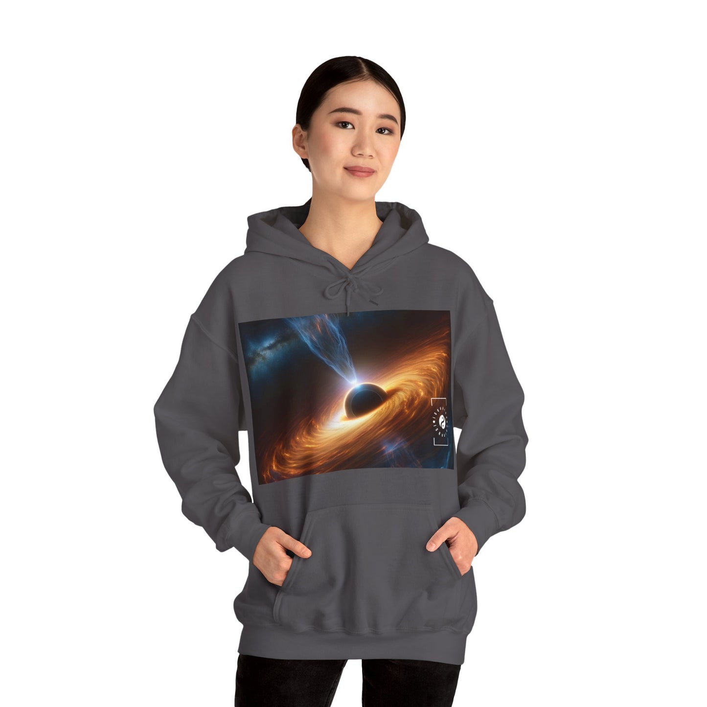 "Discs of Illumination: Black Hole Reverie" - Hoodie