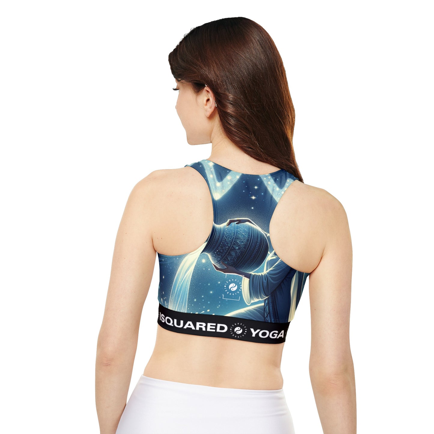 Aquarius Flow - Lined & Padded Sports Bra