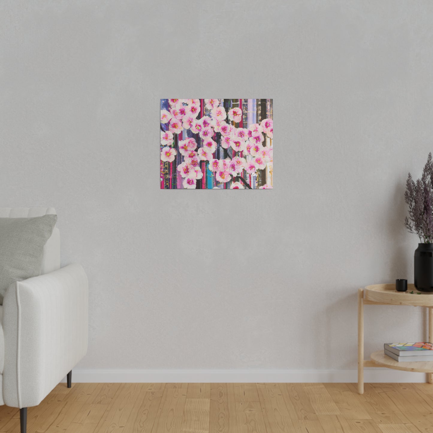 Abstract Bloom 05 - Art Print Canvas