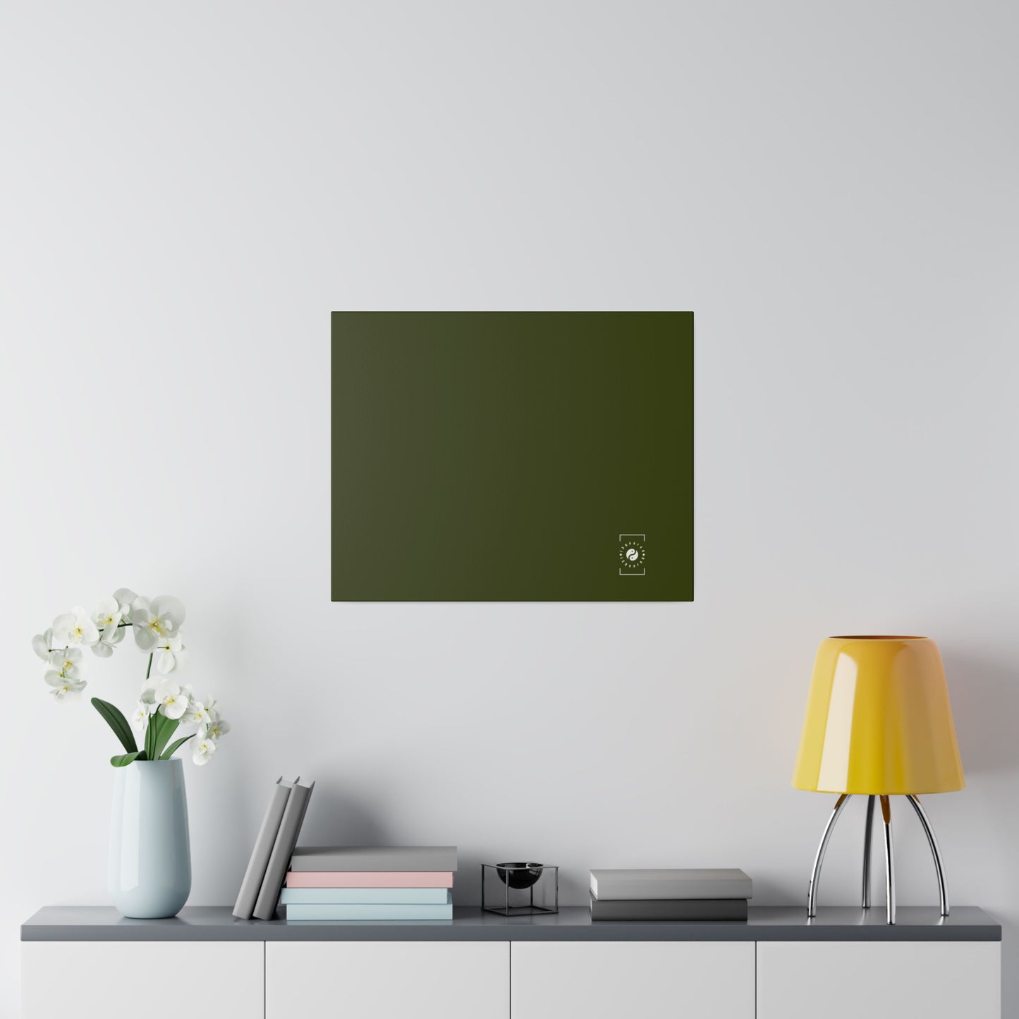 Camo Green - Art Print Canvas