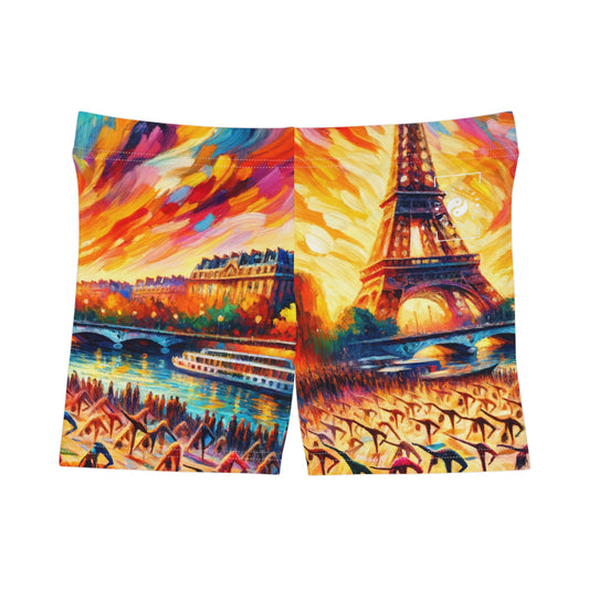 Parisian Yoga Chic - Mini Hot Yoga Short