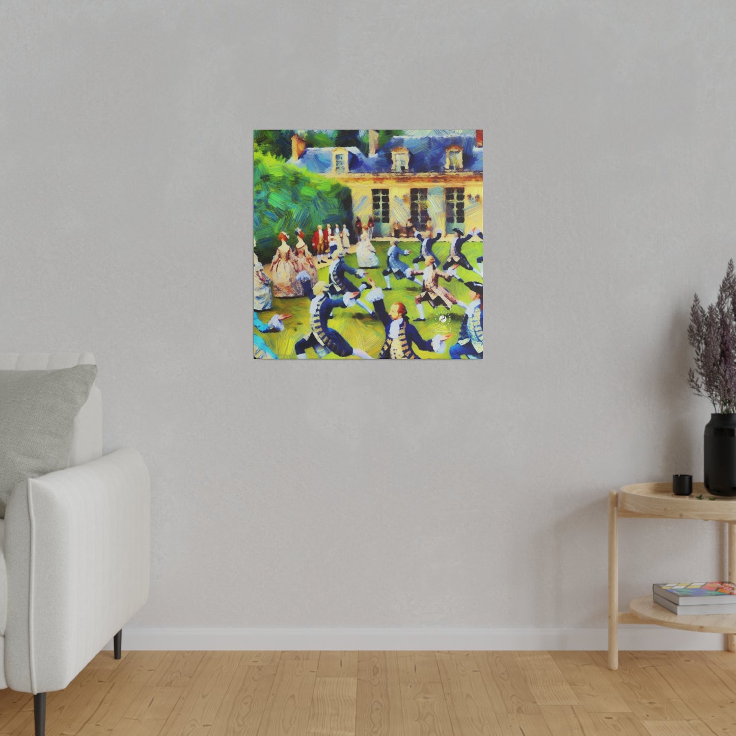 Versailles Vinyasa - Art Print Canvas