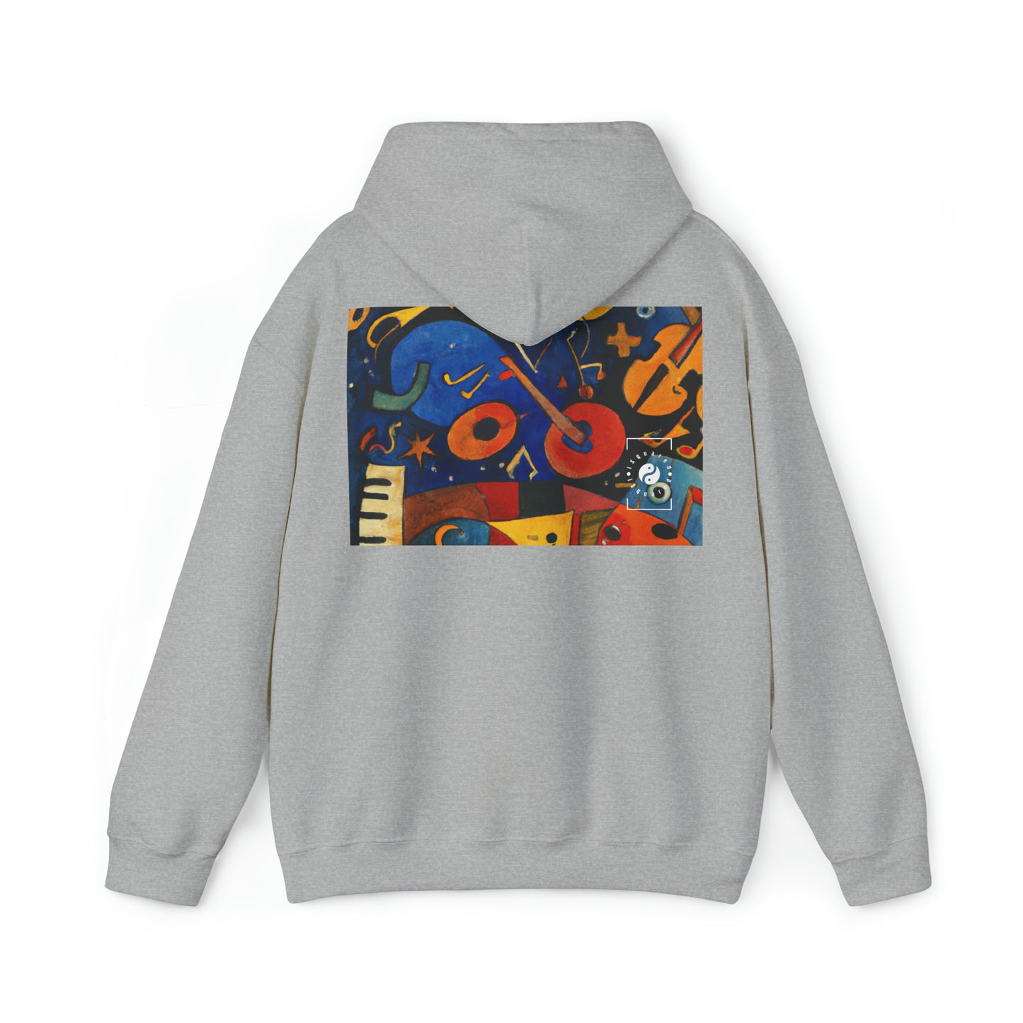 Melodic Abstractions: A Kandinskian Orchestra - Hoodie