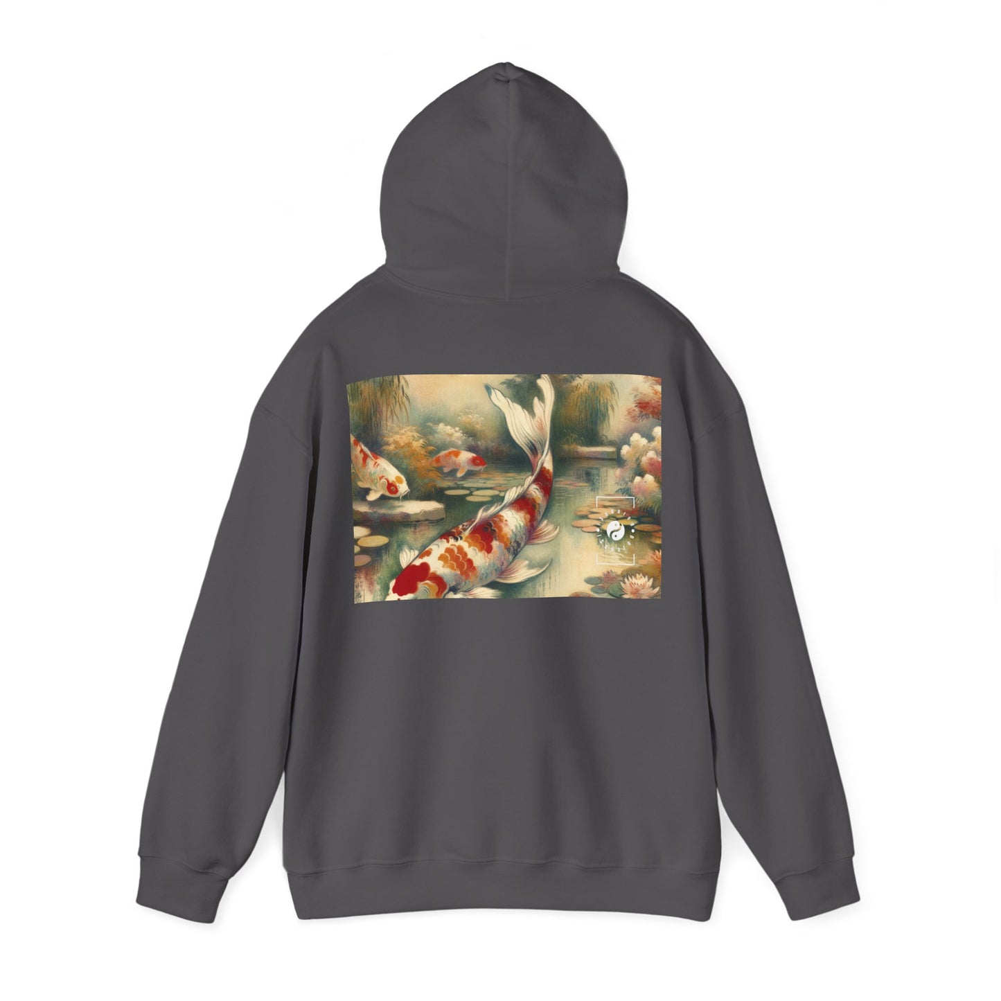 Koi Lily Pond - Sweat à capuche 