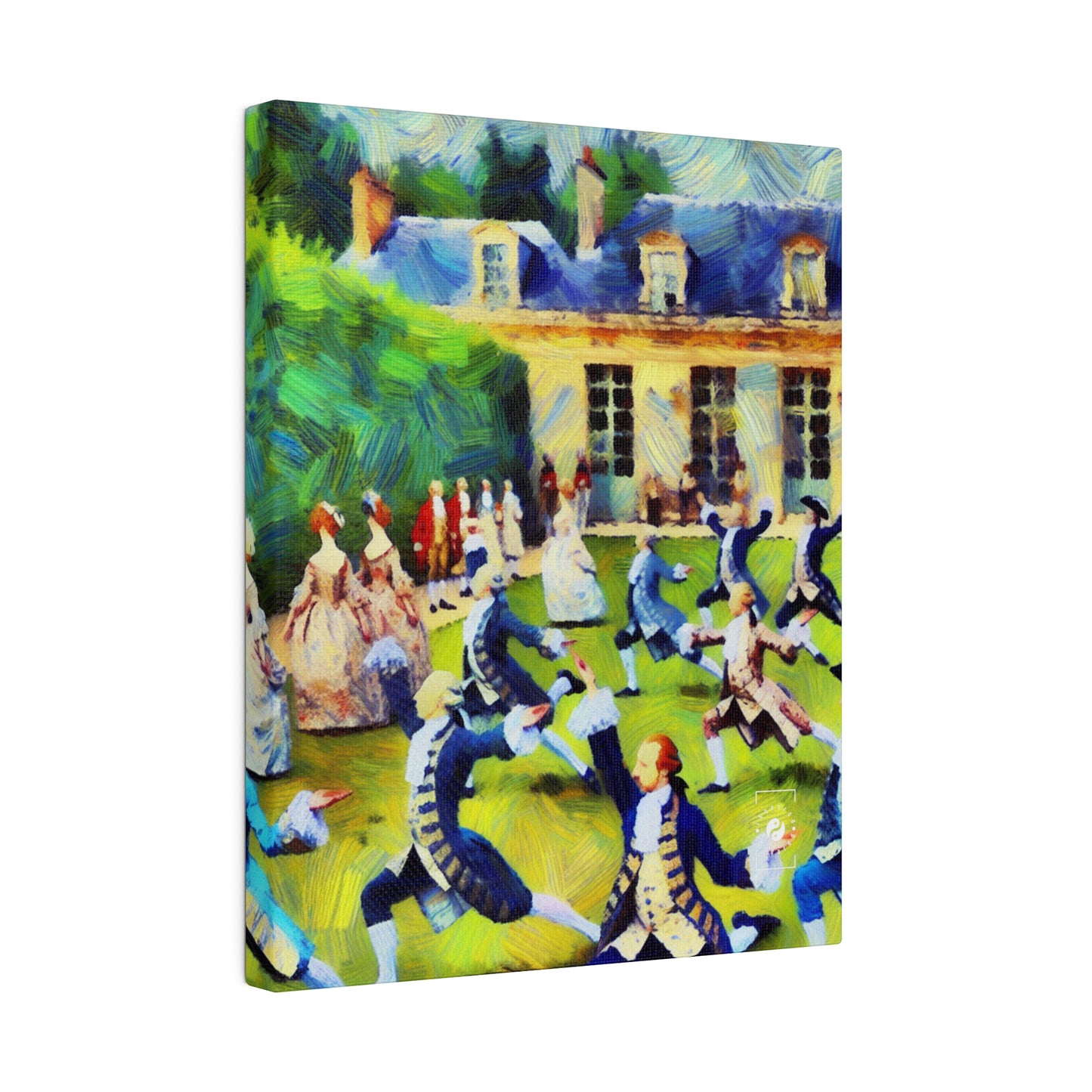 Versailles Vinyasa - Impression sur toile