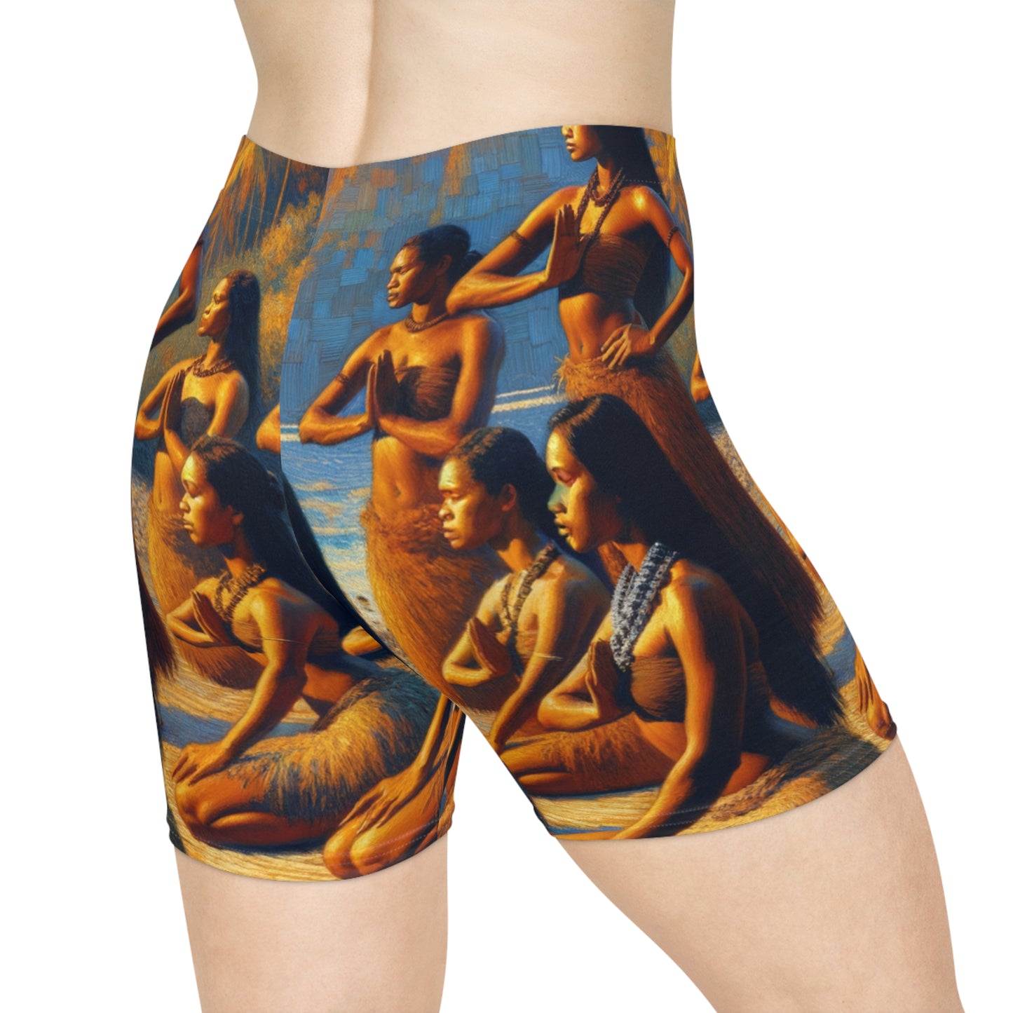 Gauguin Reverie - Hot Yoga Short