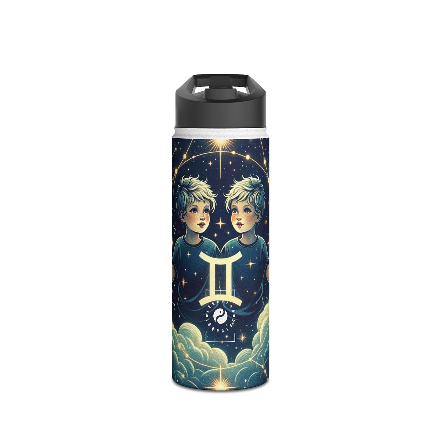 "Celestial Twinfinity" - Water Bottle