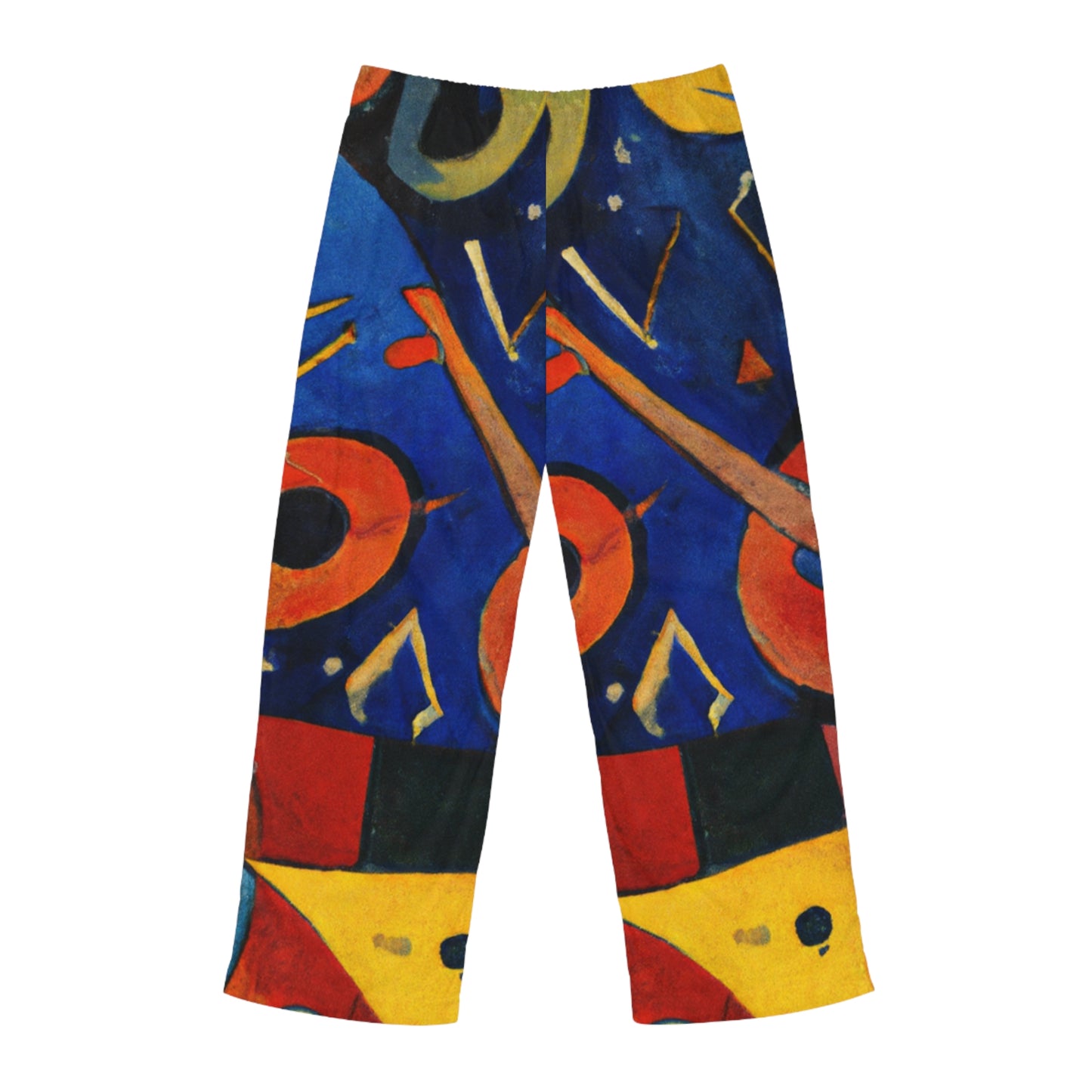 Melodic Abstractions: A Kandinskian Orchestra - men's Lounge Pants