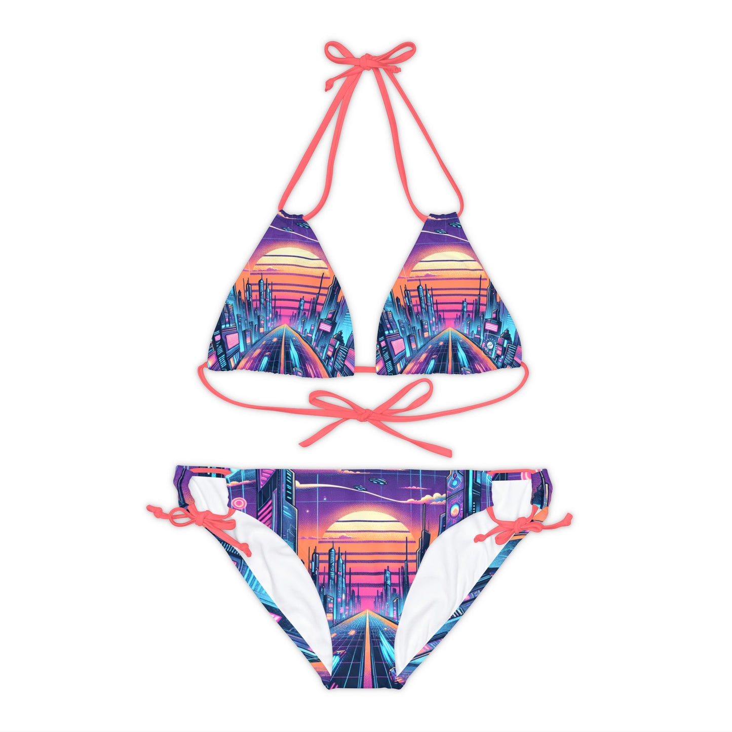 Antonio Bartolucci - Lace-up Bikini Set