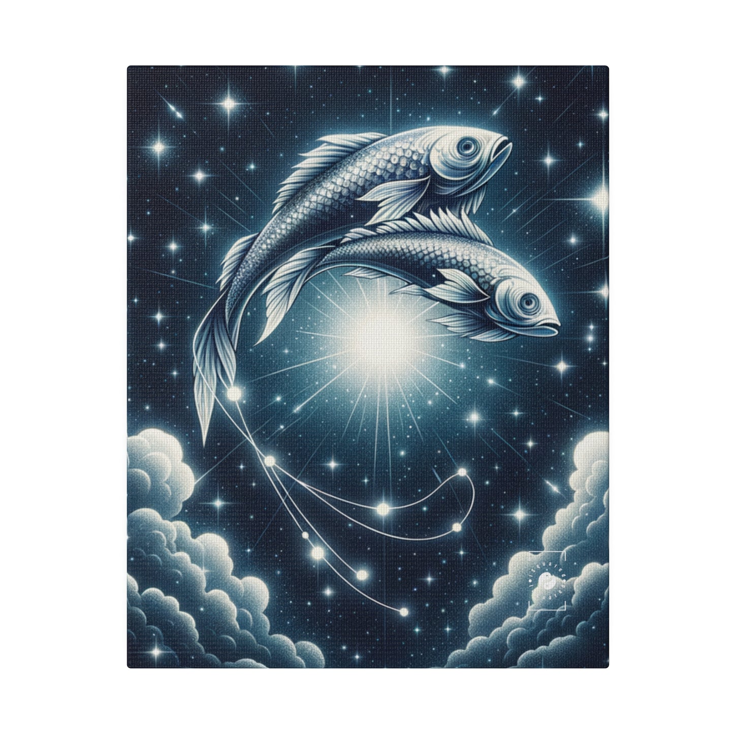 Pisces Harmony - Art Print Canvas