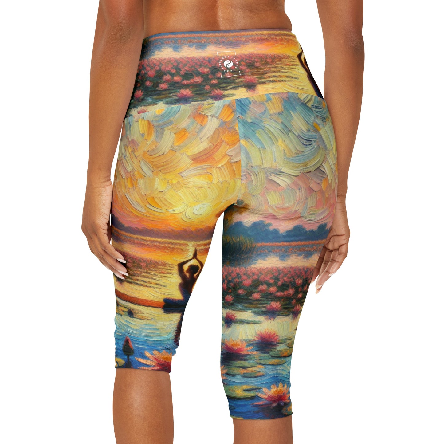 Sebastiano Del Fiore - High Waisted Capri Leggings