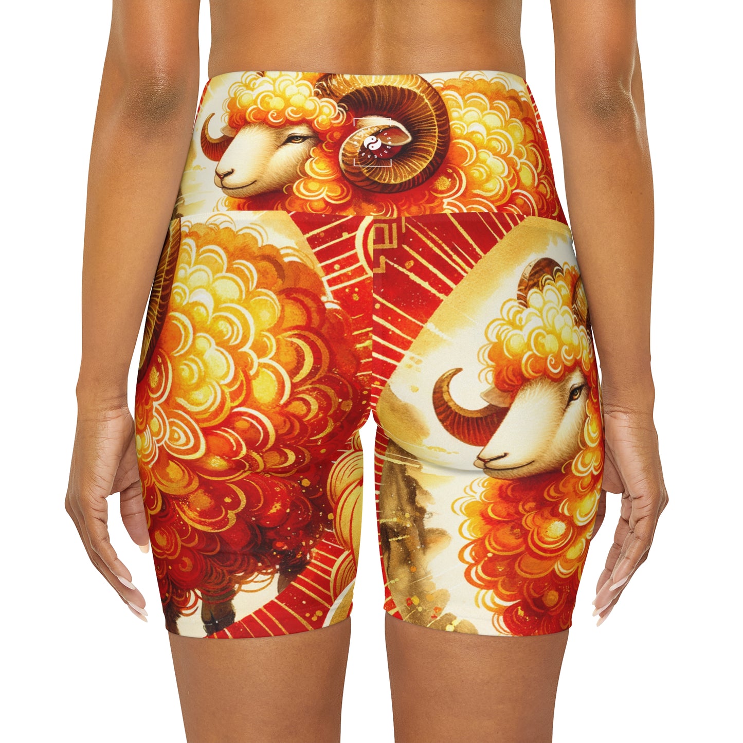 "Auspicious Gold of Divine Ewe: A Lunar New Year Revelry" - shorts