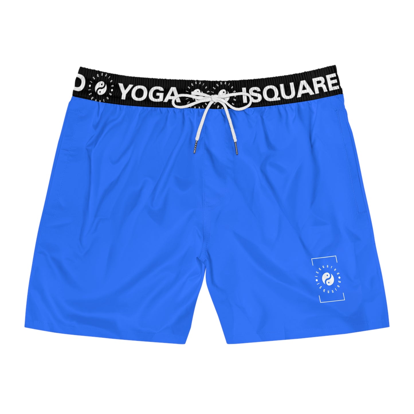 #2C75FF Electric Blue - Swim Shorts (Mid-Length) for Men