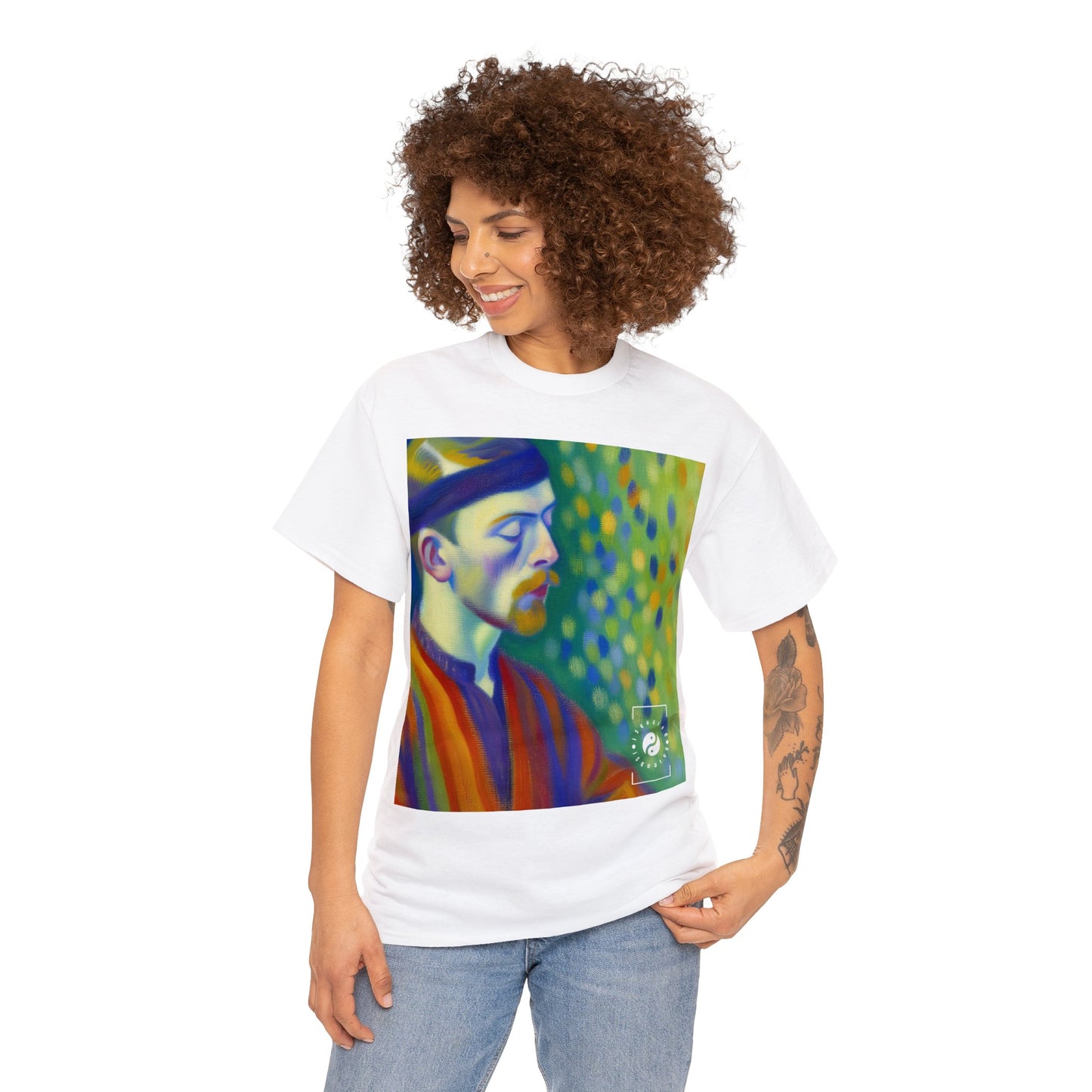 "Serene Resilience: A Frida's Solitude in hues" - Heavy T