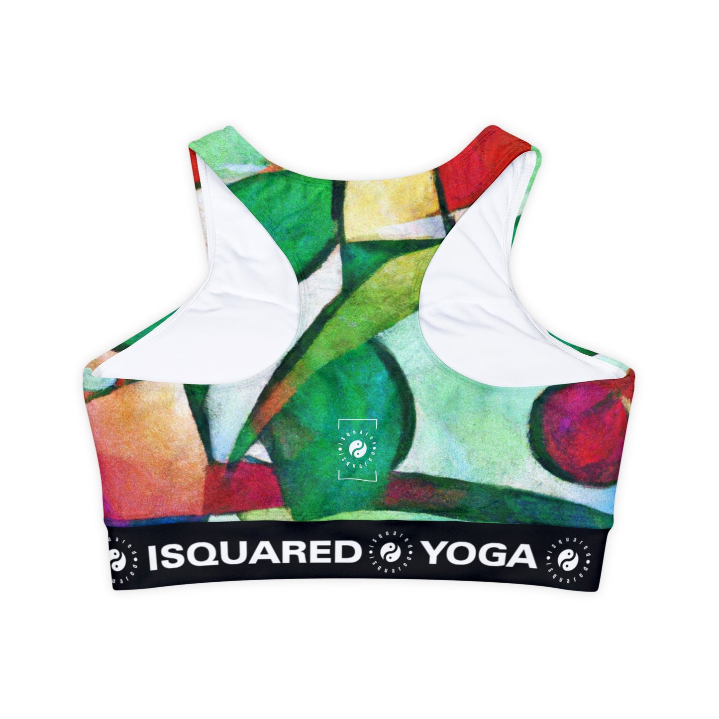 "Chromatic Arcadia" - Lined & Padded Sports Bra