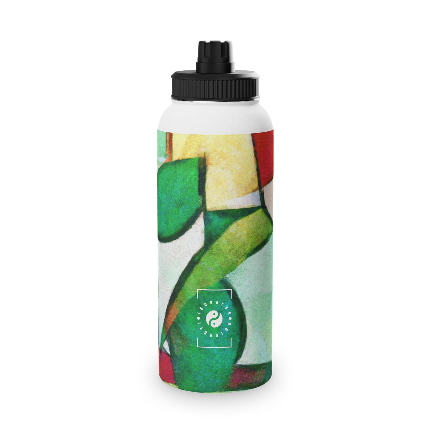 "Chromatic Arcadia" - Sports Water Bottle