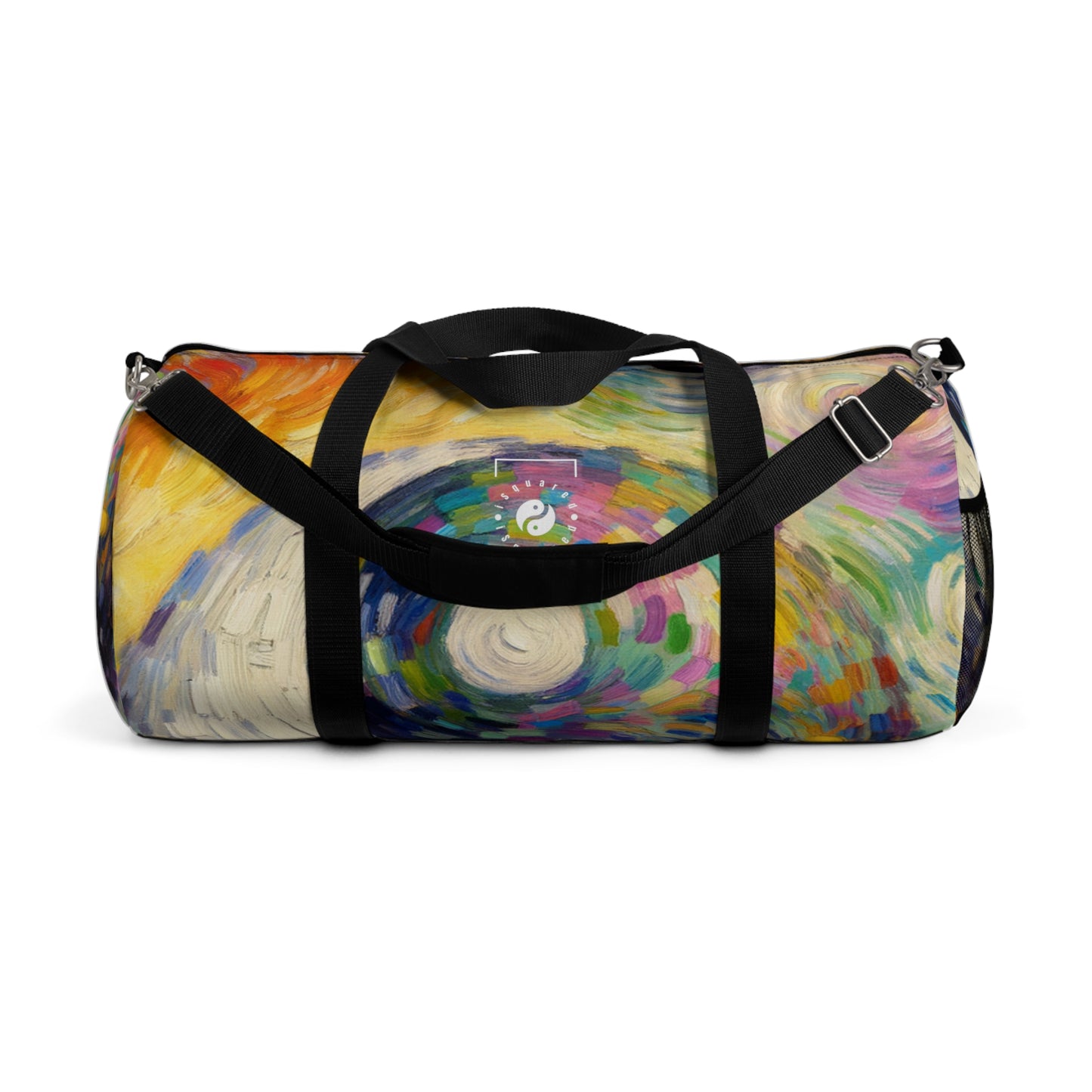 "Spectral Duality: An Impressionist Balance" - Duffle Bag