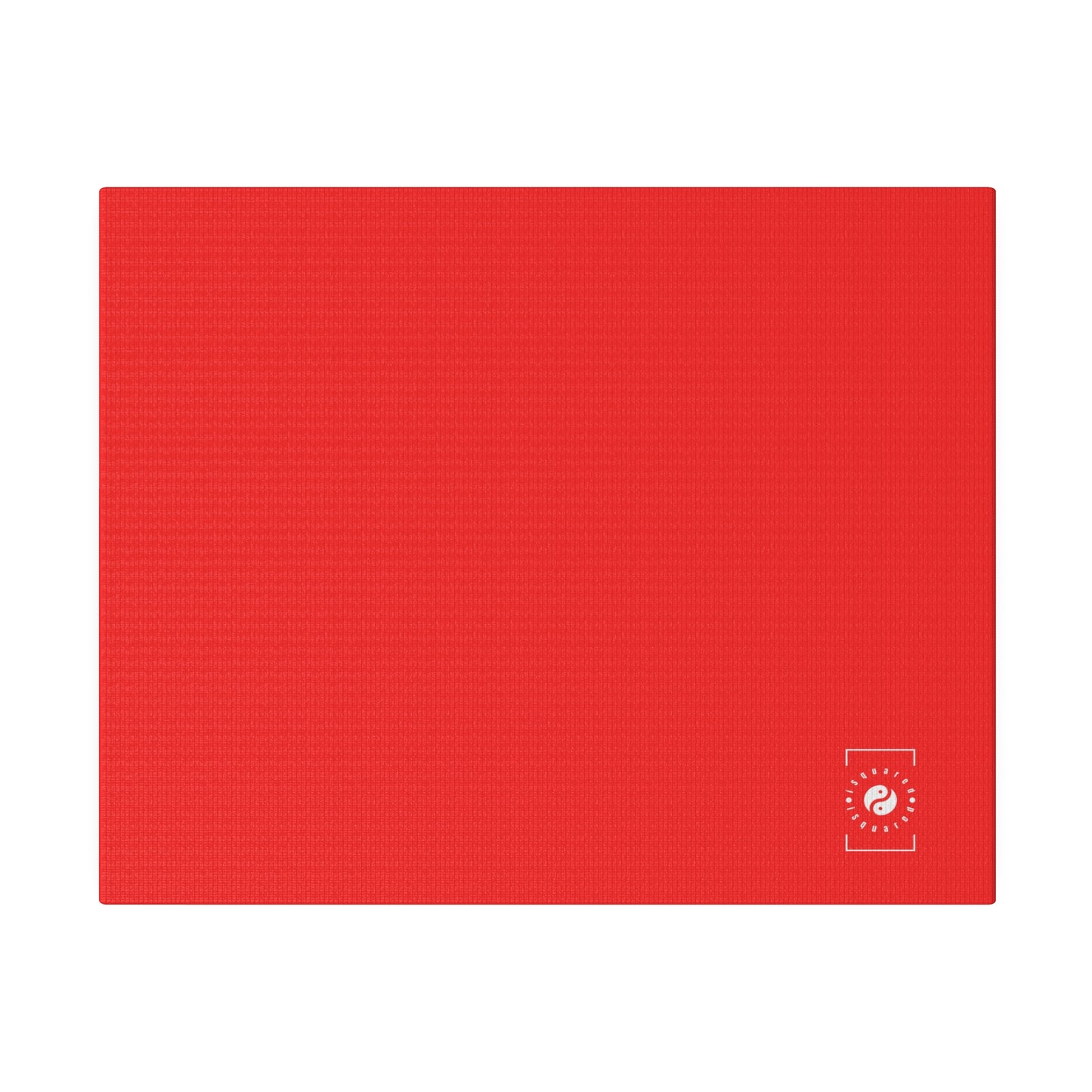 Bright Red FF3131 - Art Print Canvas