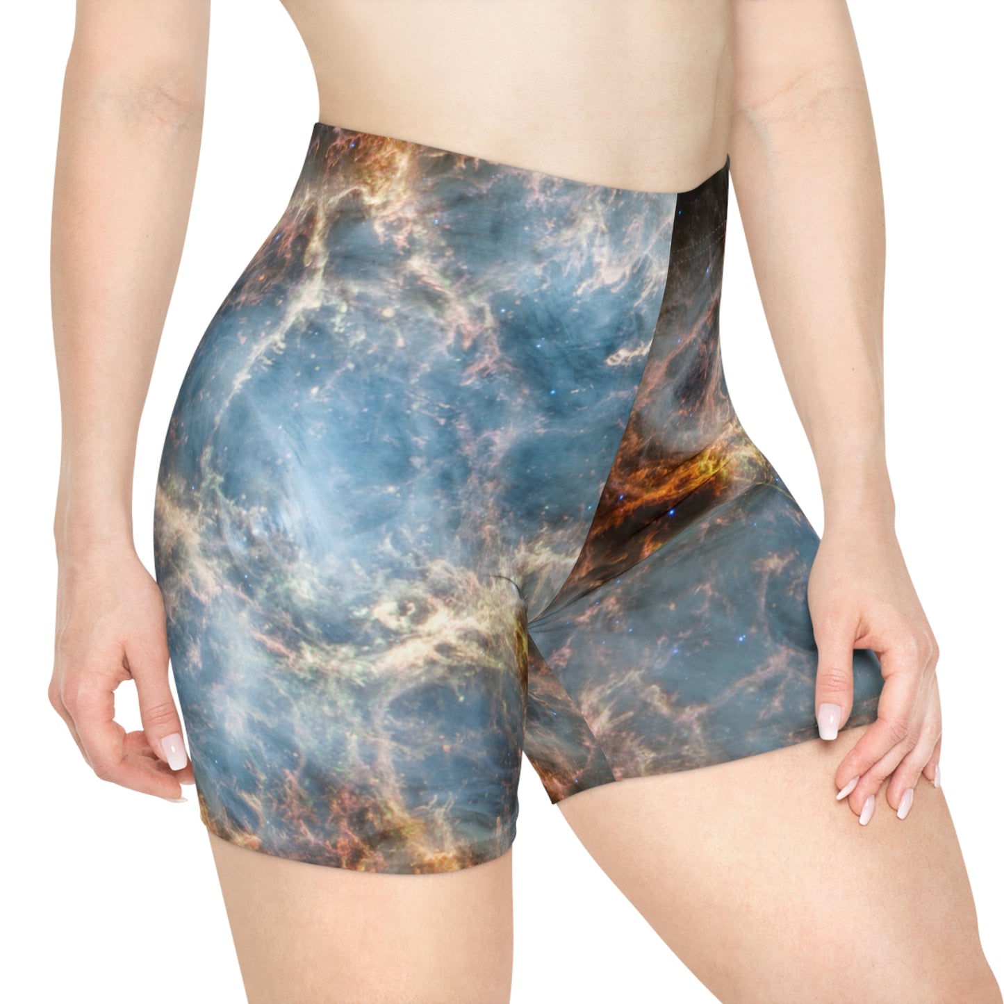 Crab Nebula (NIRCam and MIRI Image) - Hot Yoga Short