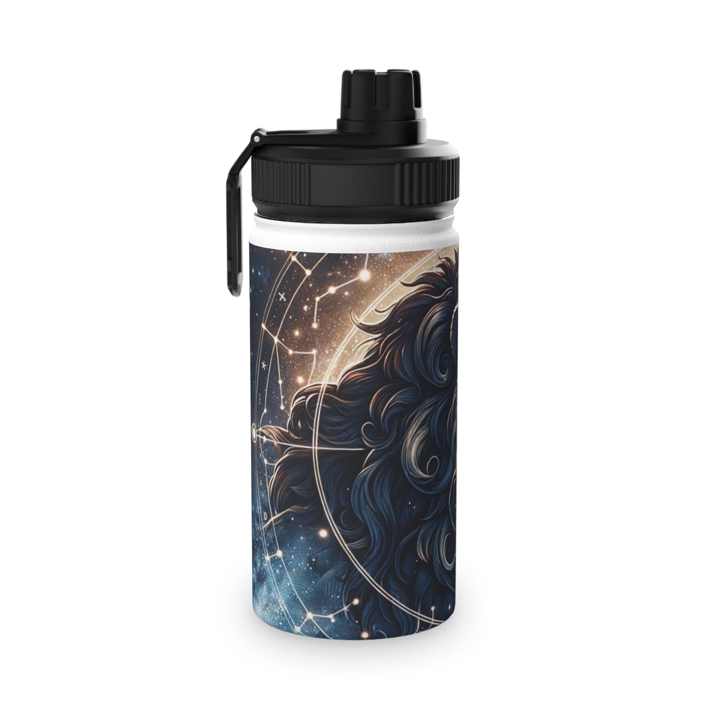 Celestial Leo Roar - Sports Water Bottle