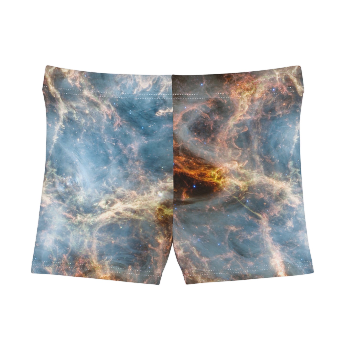 Crab Nebula (NIRCam and MIRI Image) - Mini Hot Yoga Short