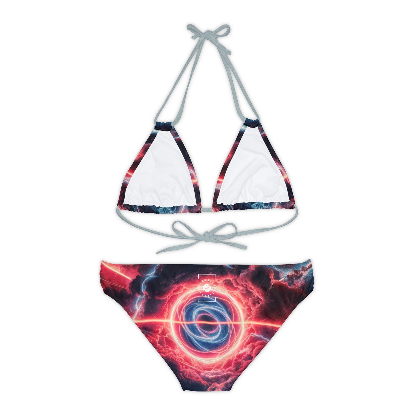 Cosmic Fusion - Lace-up Bikini Set