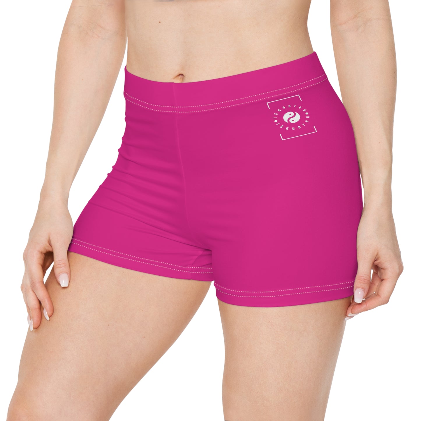 E0218A Pink - Mini Hot Yoga Short