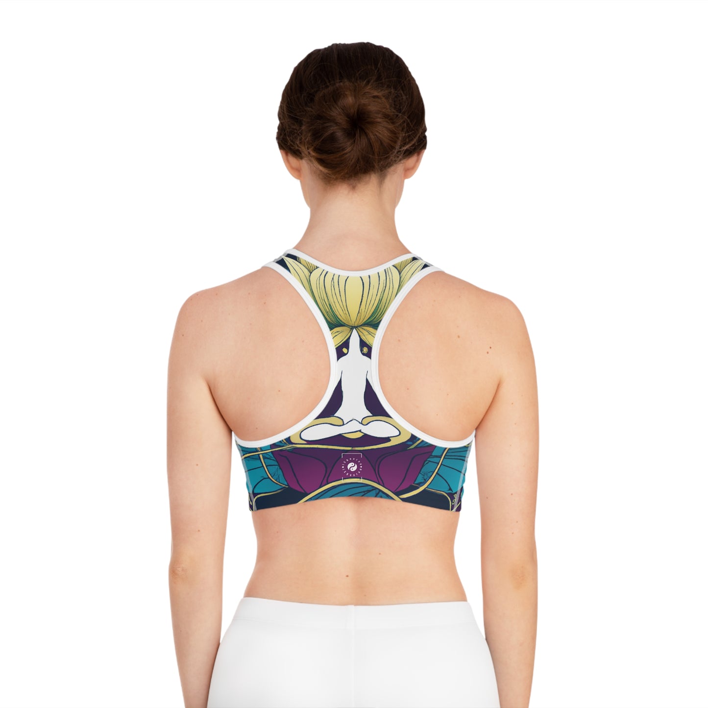 "Lotus Serenity Dance" - High Performance Sports Bra