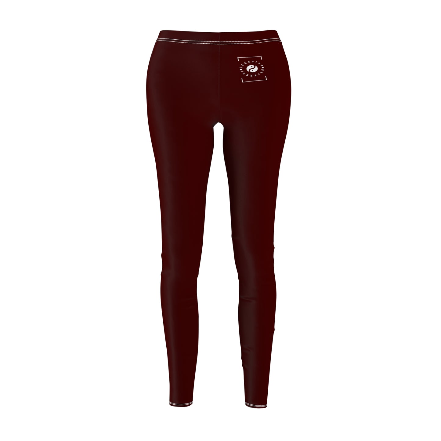 Rouge à lèvres rouge - Leggings décontractés 