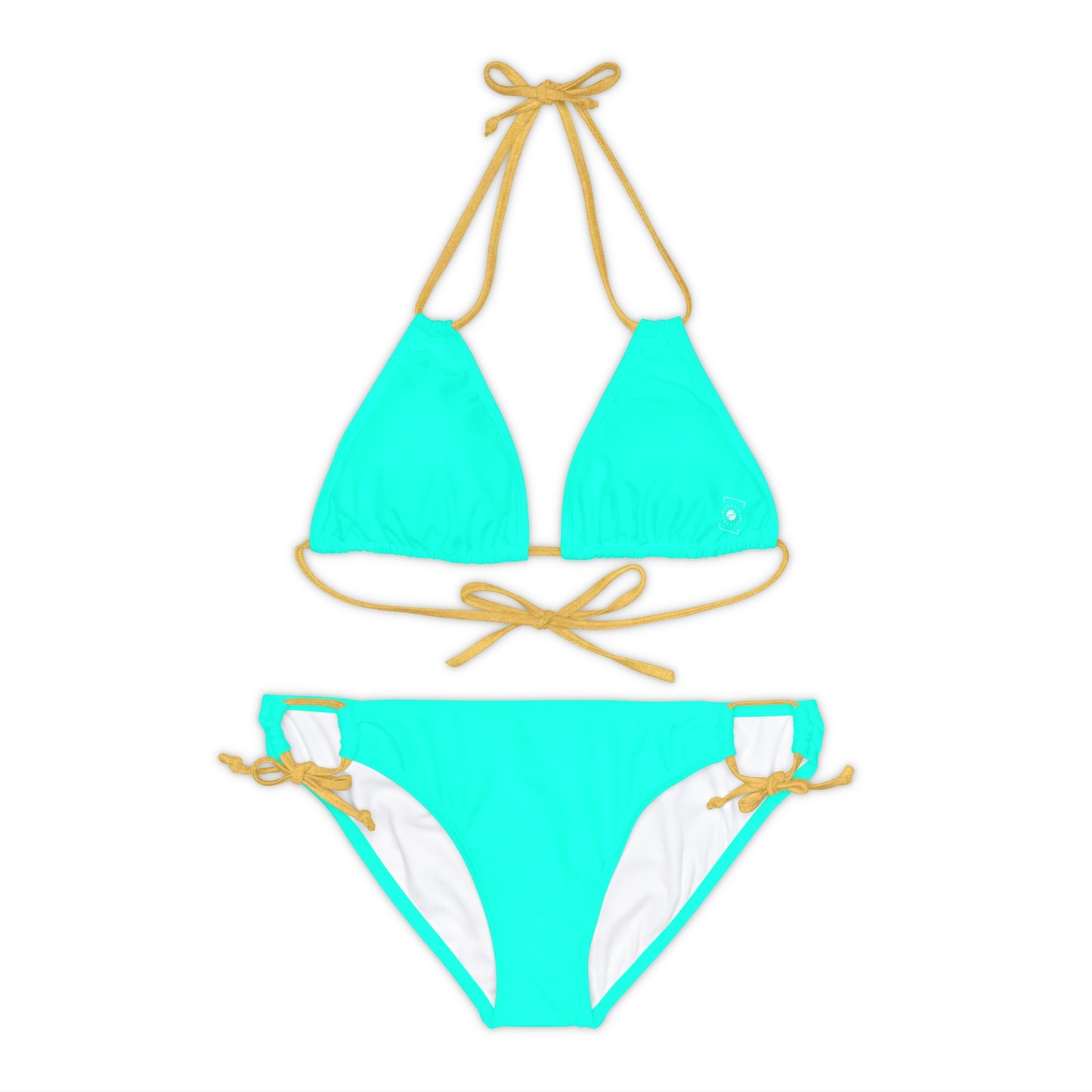 Neon Teal #11ffe3 - Ensemble bikini à lacets