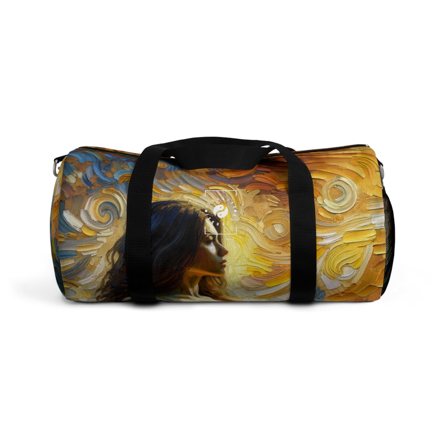 "Golden Warrior: A Tranquil Harmony" - Duffle Bag