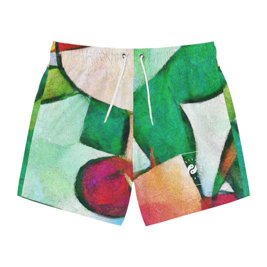 "Chromatic Arcadia" - Swim Trunks for Men