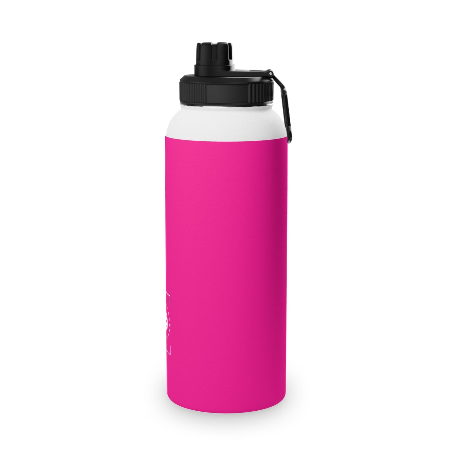 #FF0099 Sharp Pink - Sports Water Bottle