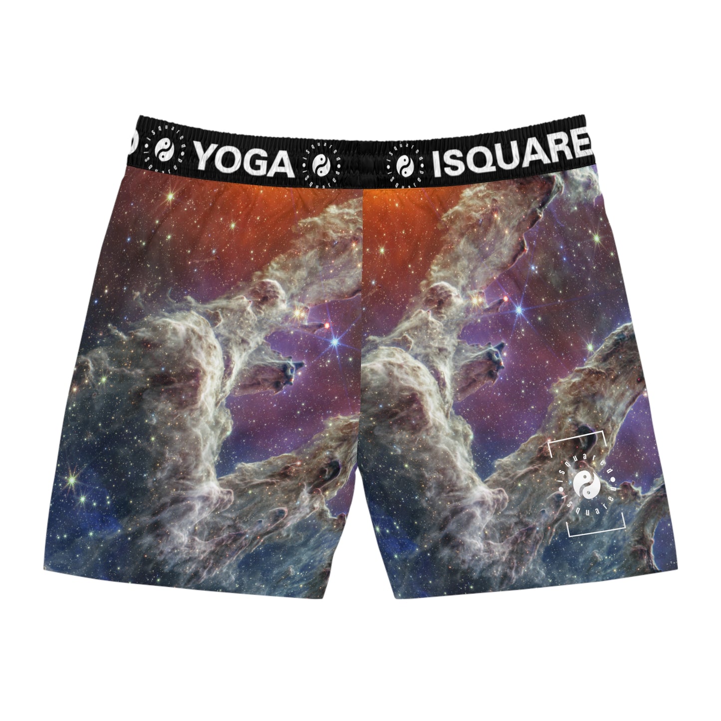 Pillars of Creation (NIRCam and MIRI Composite Image) - JWST Collection - Swim Shorts (Mid-Length) for Men