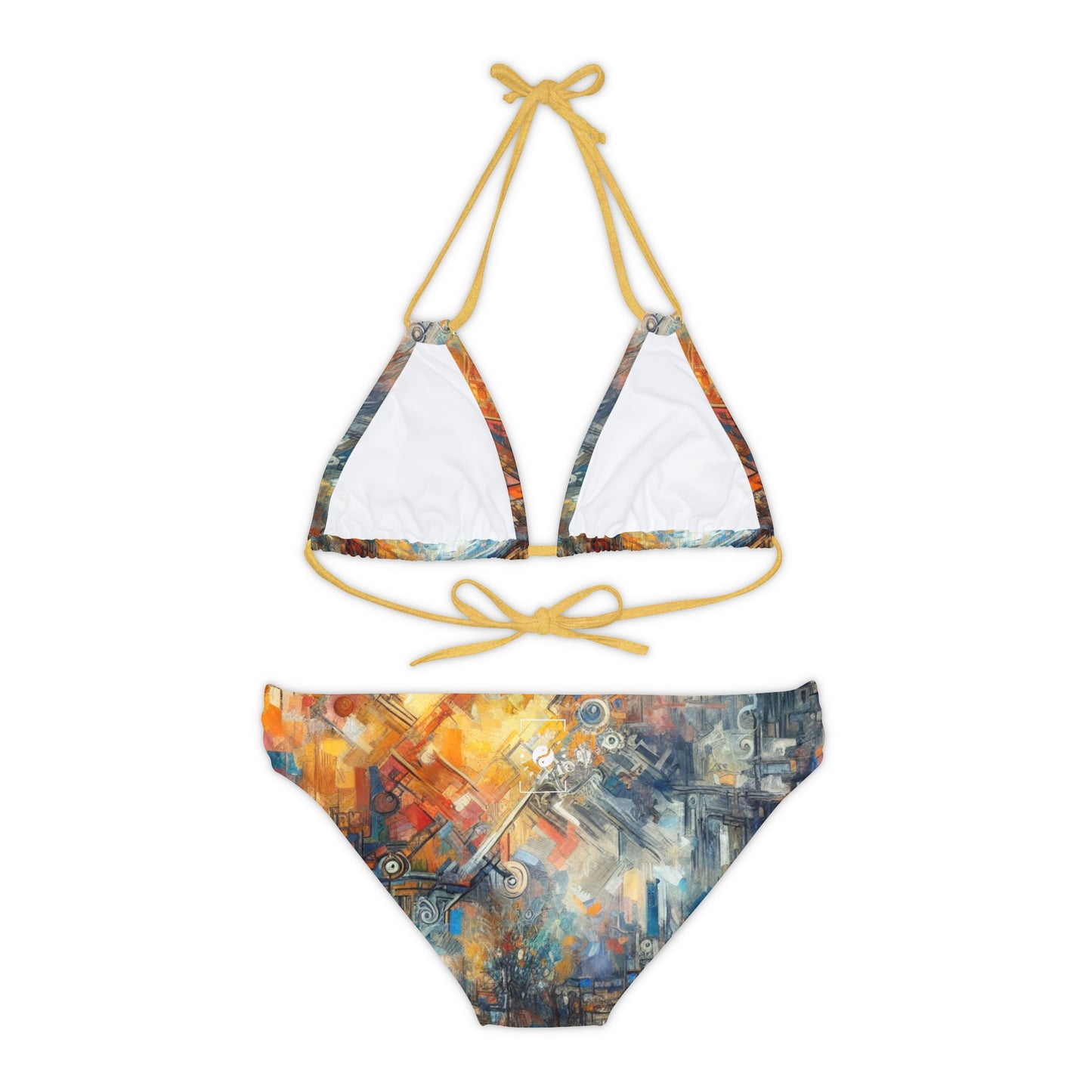 Leonardo Della Rossa - Lace-up Bikini Set