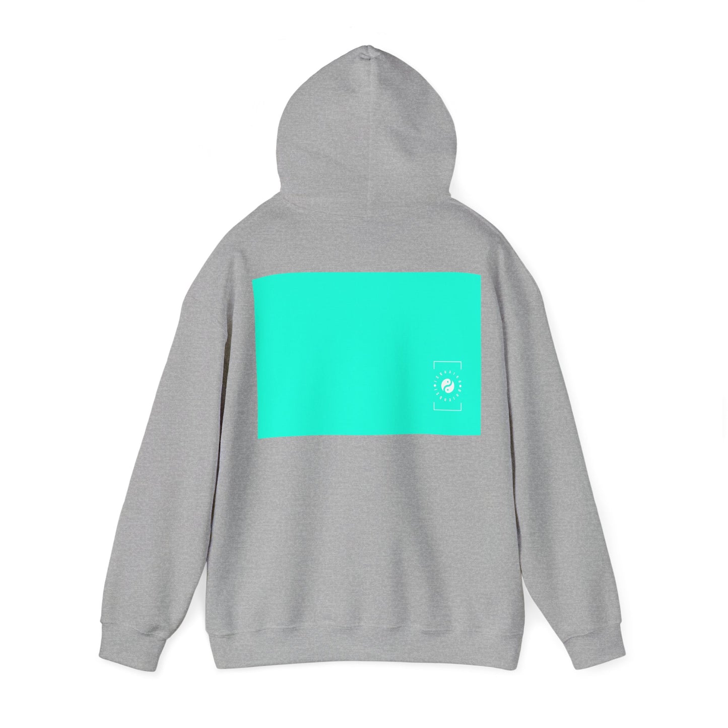 Neon Teal #11ffe3 - Hoodie