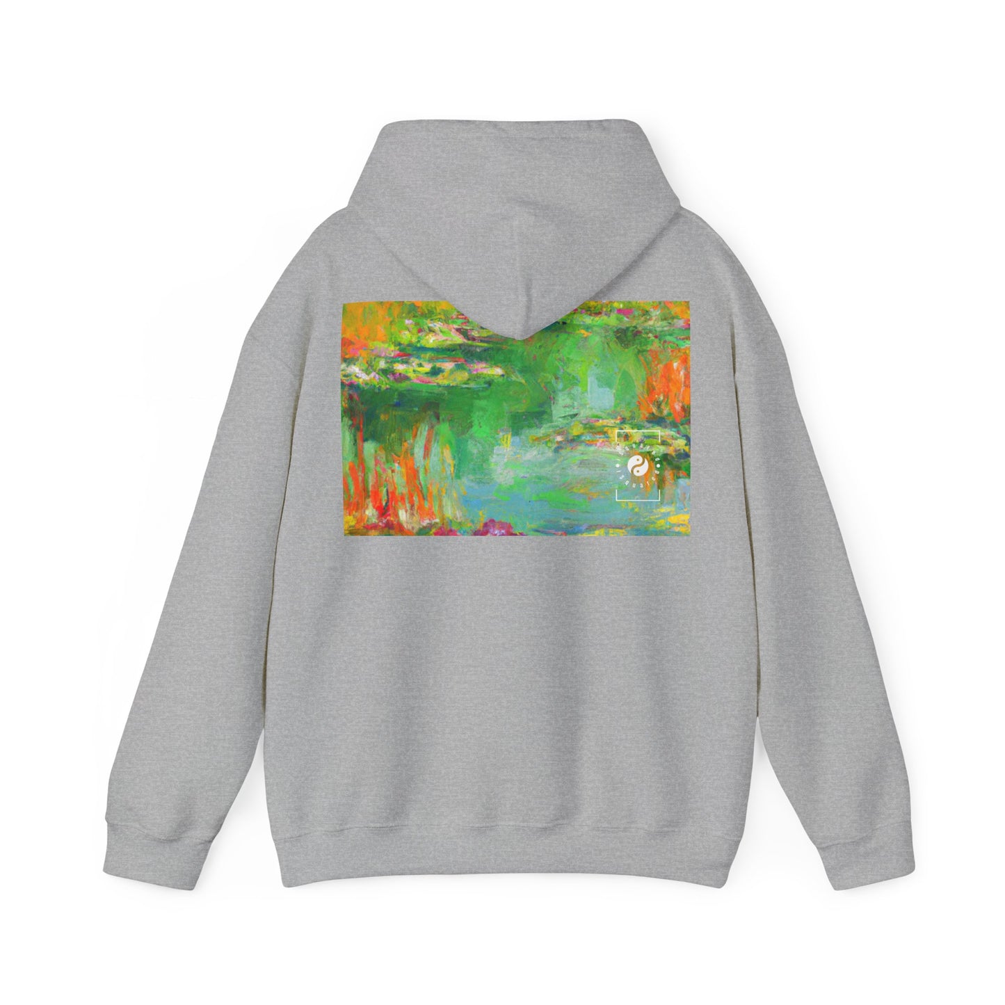 "Lily Aquarelle: Dusk Reflections" - Hoodie