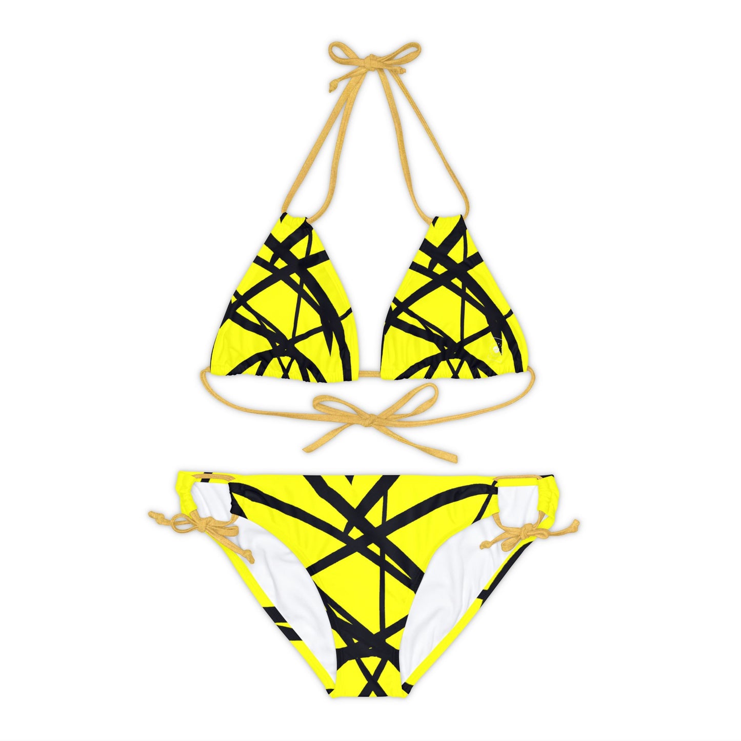 Entangled Harmony - Lace-up Bikini Set