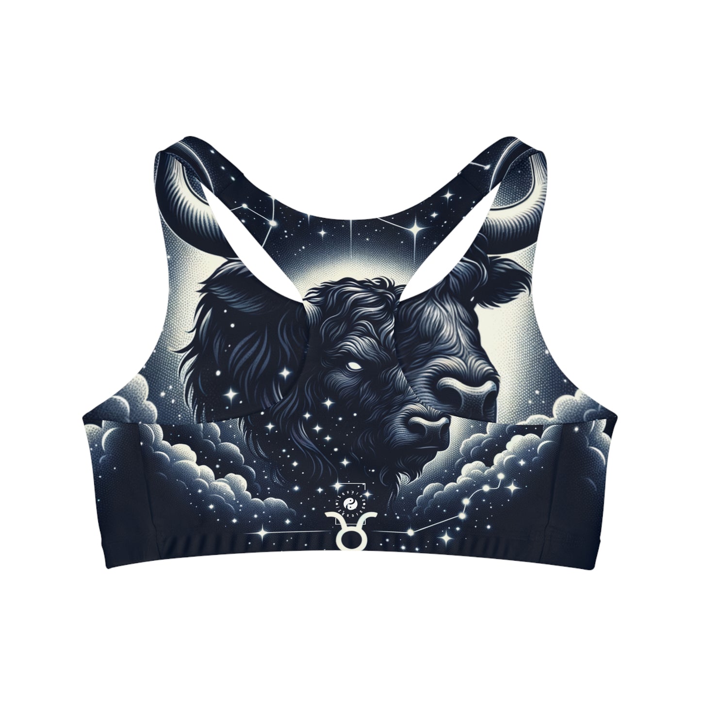 Celestial Taurine Constellation - Seamless Sports Bra