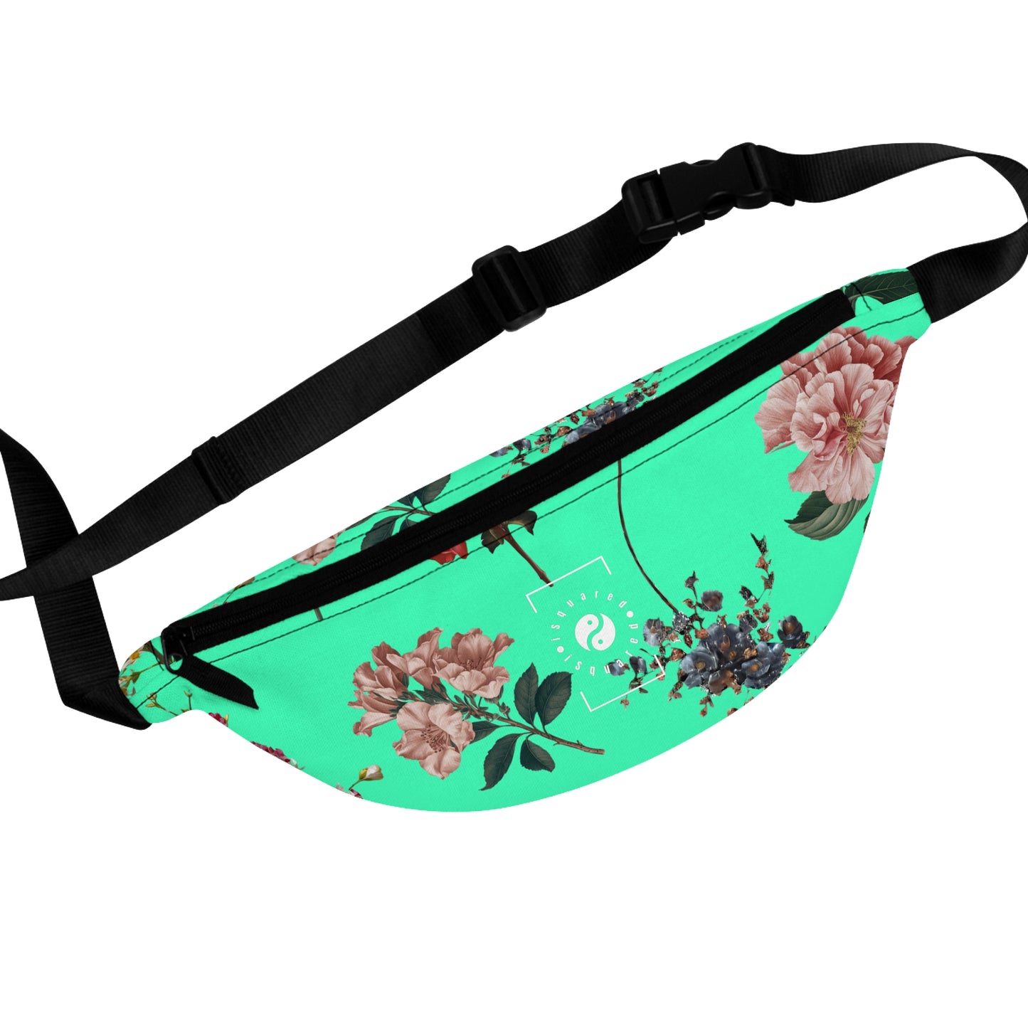 Botanicals on Turquoise - Fanny Pack