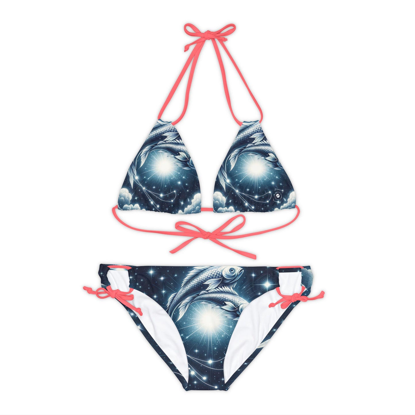 Pisces Harmony - Lace-up Bikini Set