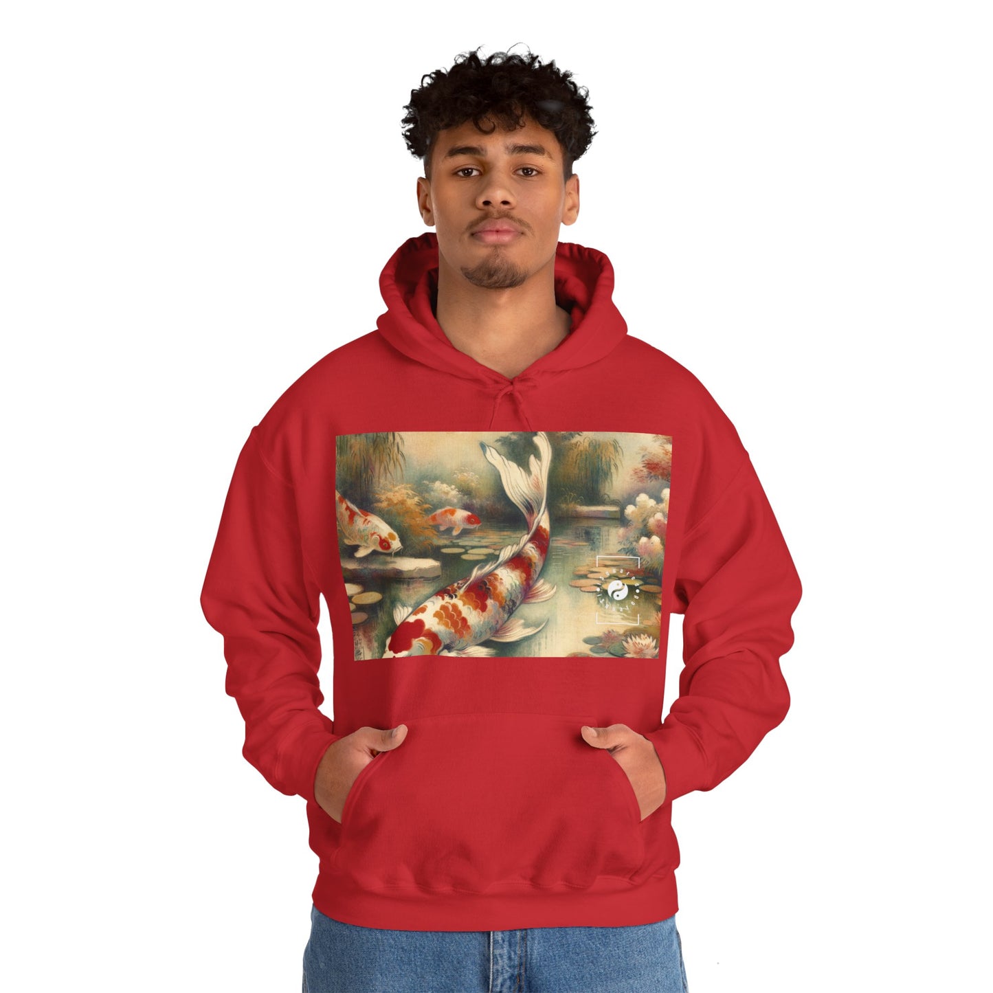 Koi Lily Pond - Hoodie