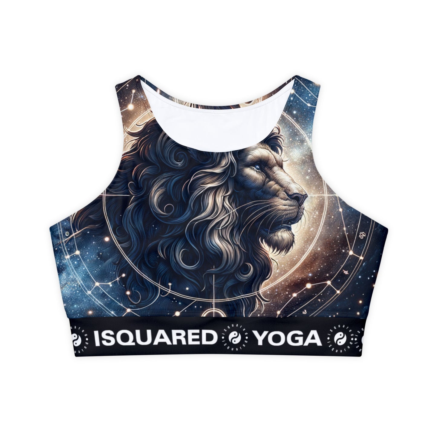 Celestial Leo Roar - Lined & Padded Sports Bra