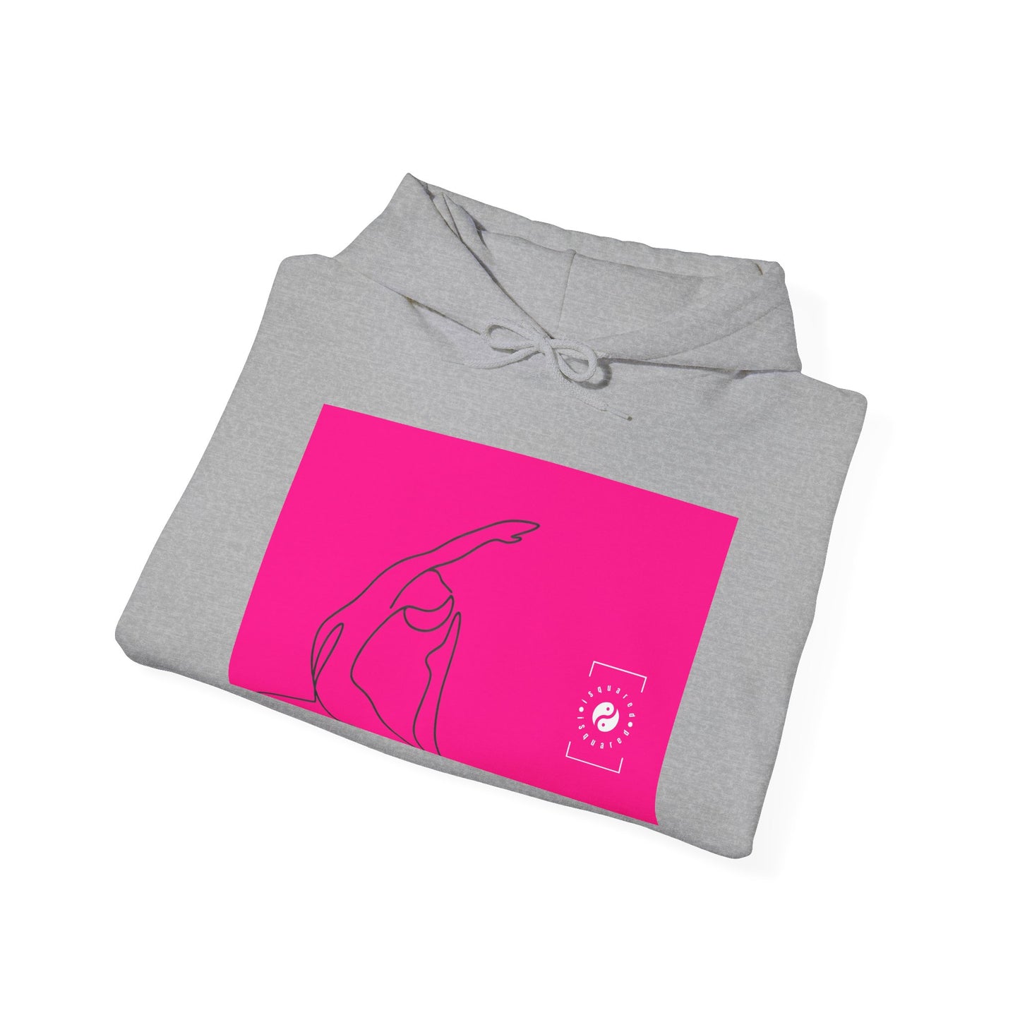 Line Art Pigeon Pose - Hoodie