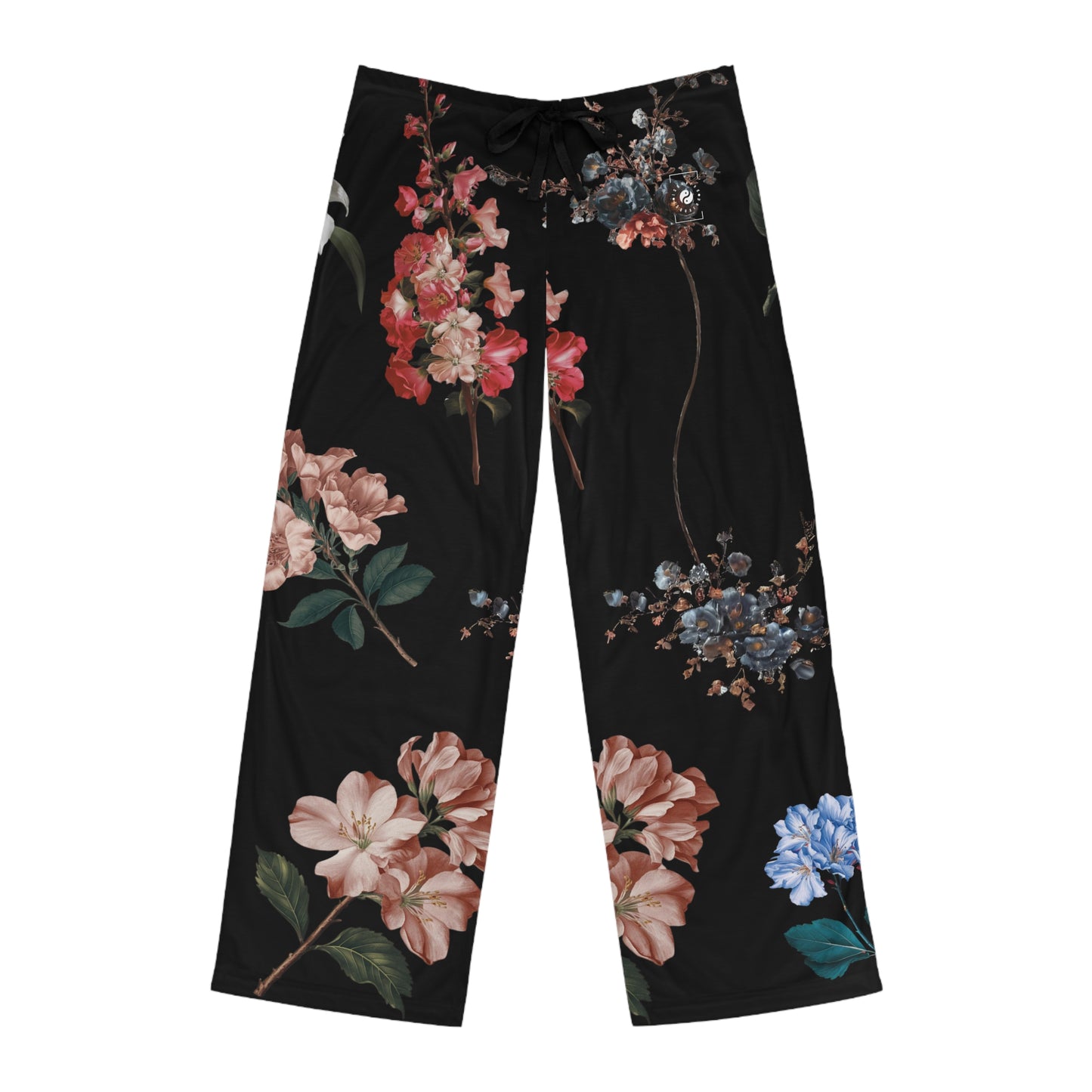 Botanicals on Black - men's Lounge Pants