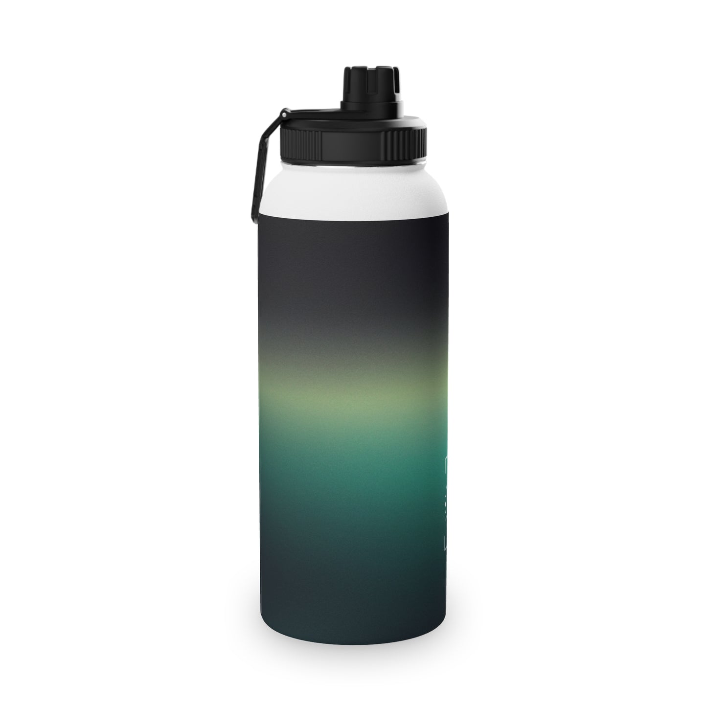 Midnight Gradients - Sports Water Bottle