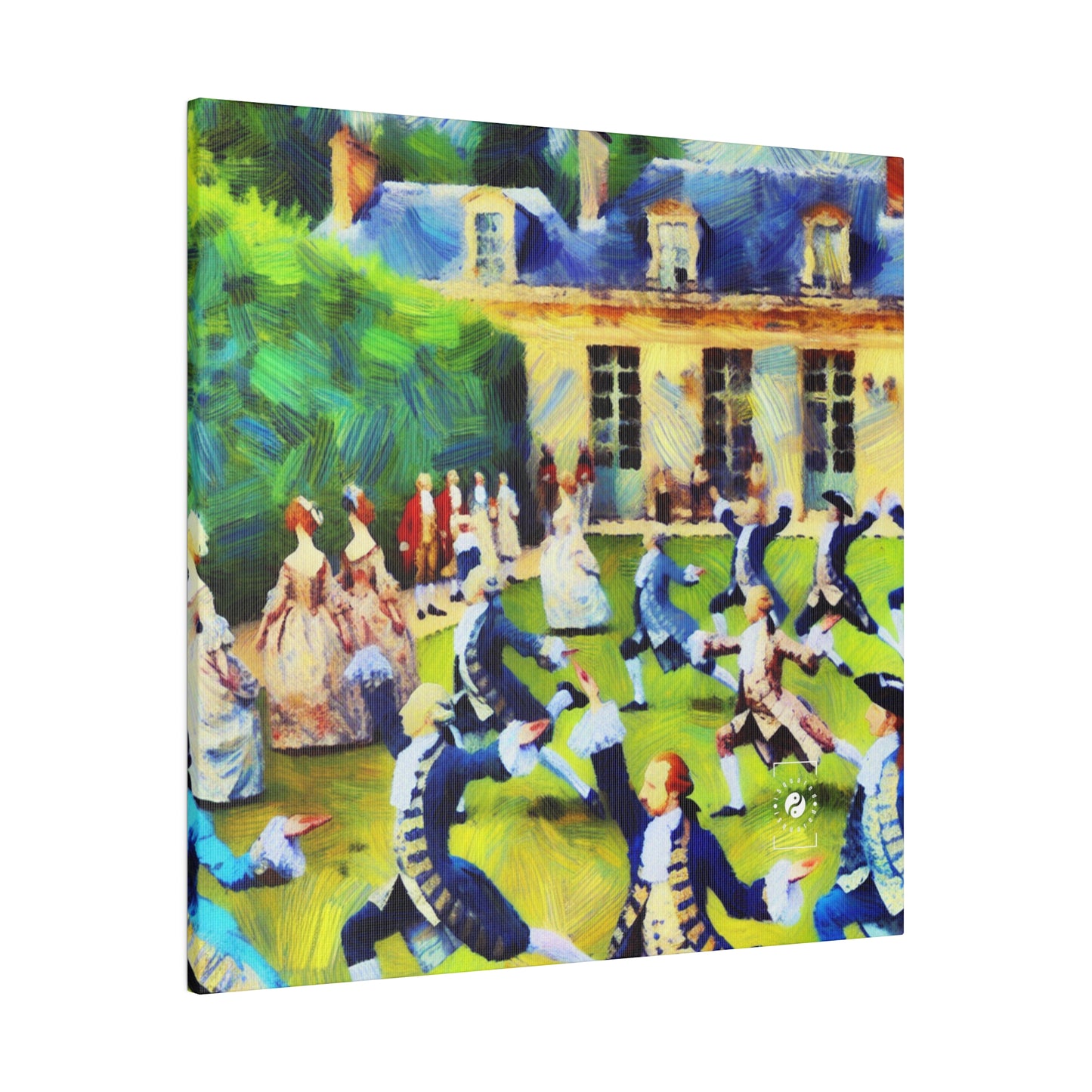 Versailles Vinyasa - Impression sur toile