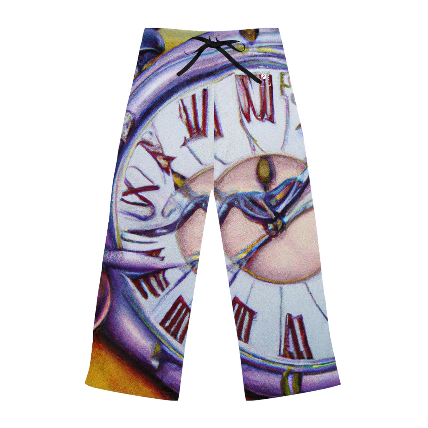 "Chrono Illusionist's Liquid Riddle" - Women lounge pants