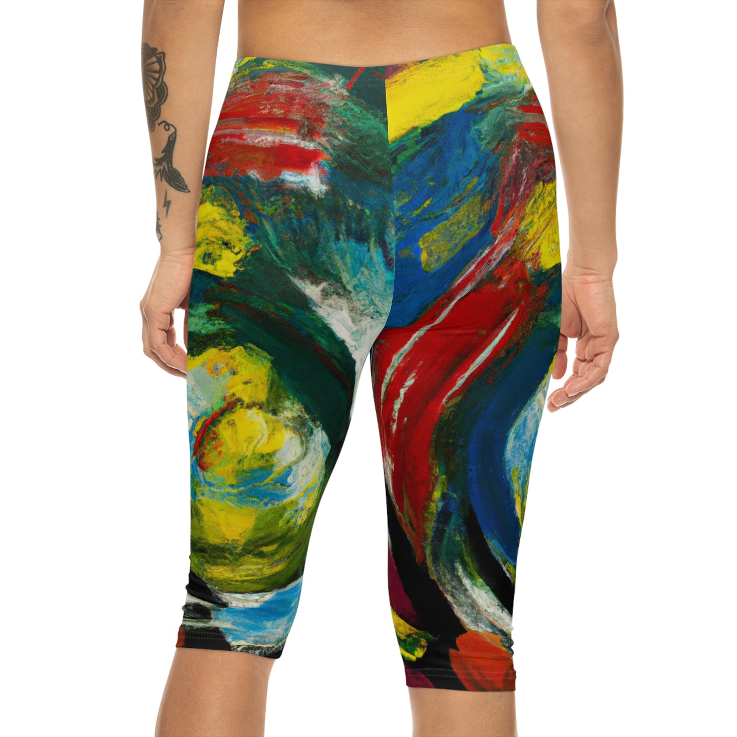 Olympian Impression - Capri Shorts