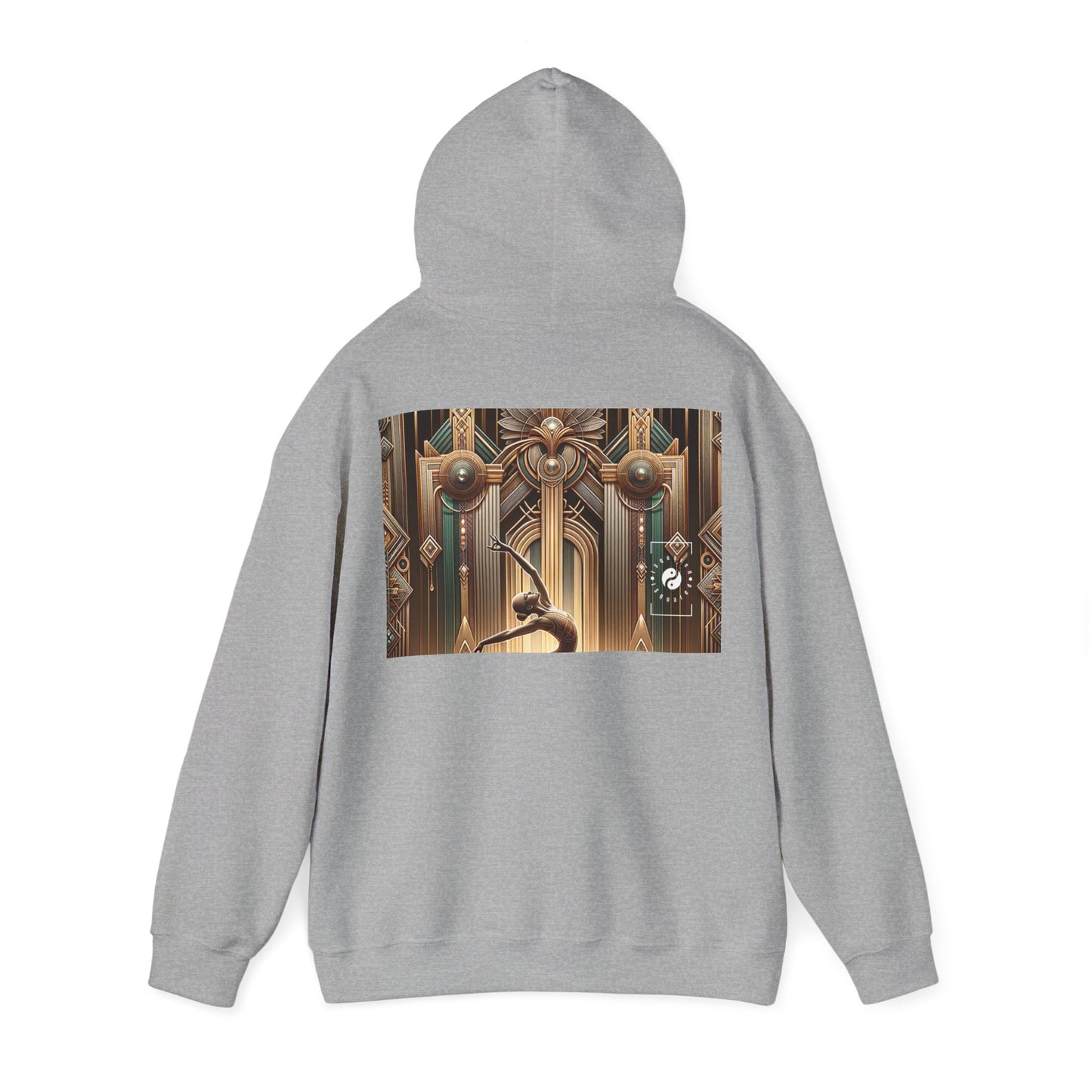 Deco Serenity: A Fusion of Opulence and Zen - Hoodie